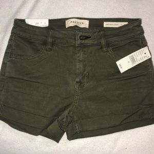 Green PacSun Shorts